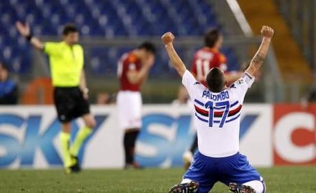 E' Samp show, la Roma battuta 2-1. Inter prima