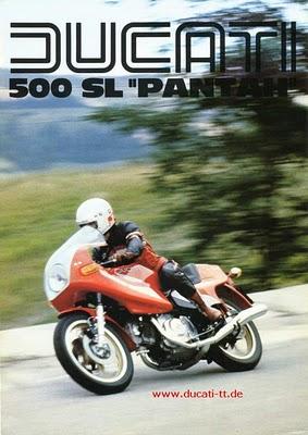 Vintage Brochures: Ducati Pantah 500 SL 1979-1980-1981