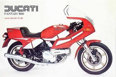 Vintage Brochures: Ducati Pantah 500 SL 1979-1980-1981