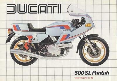 Vintage Brochures: Ducati Pantah 500 SL 1979-1980-1981