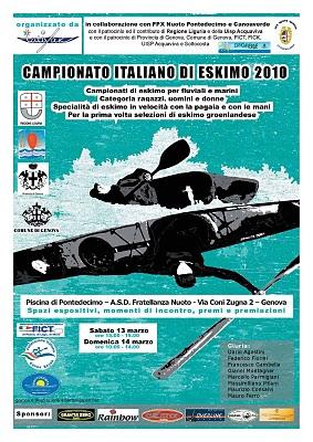 Italian Championship of Eskimo and Greenland Roll - Promotion