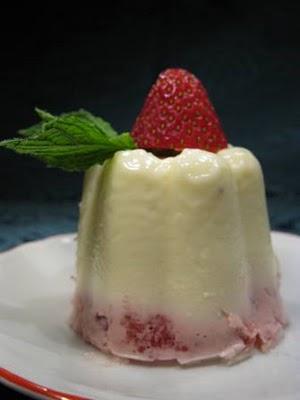 Un classico: Panna cotta alle fragole