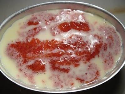 Un classico: Panna cotta alle fragole