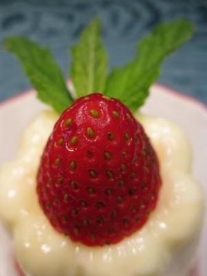 Un classico: Panna cotta alle fragole