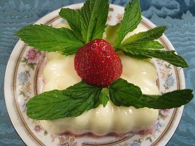 Un classico: Panna cotta alle fragole