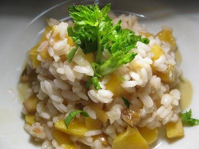 Risotto al mango