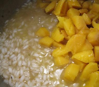 Risotto al mango