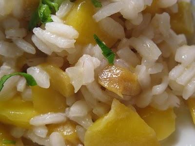 Risotto al mango