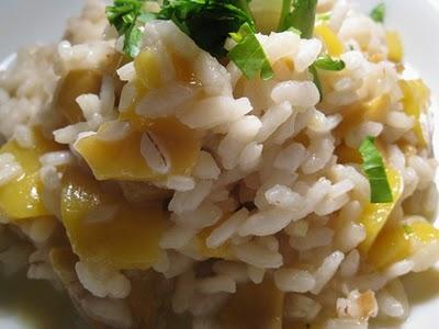 Risotto al mango