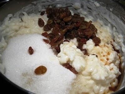 Torta di riso con composta