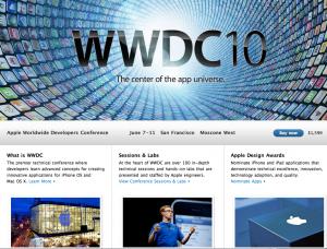 Niente Design Awards per Mac al WWDC 2010