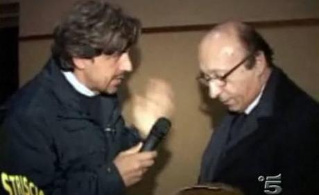 Tapiro d'oro a Moggi: «Ma nessuno mi ha radiato»