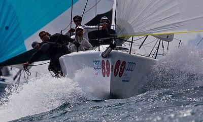 Vela - seconda giornata Audi Melges 32 Sailing Series alla Marina di Scarlino