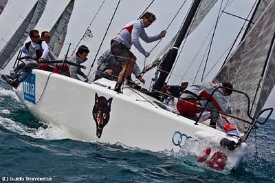 Vela - AUDI MELGES 32 SAILING SERIES, PER TOPYONE UNA GIORNATA... COSI'