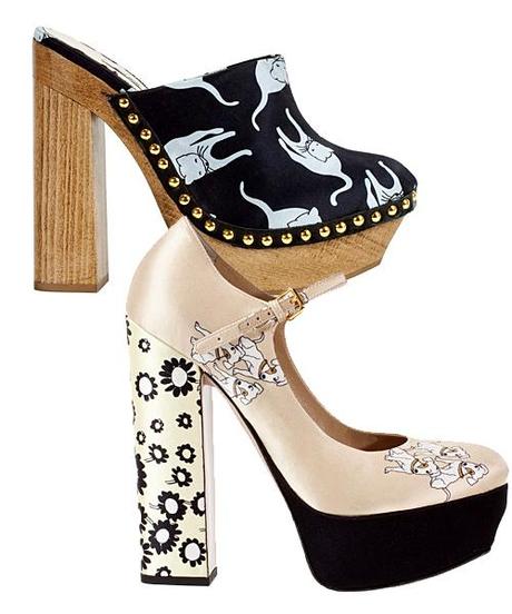 Capricci: le scarpe infantili e sofisticate di Miu Miu spring-summer 2010