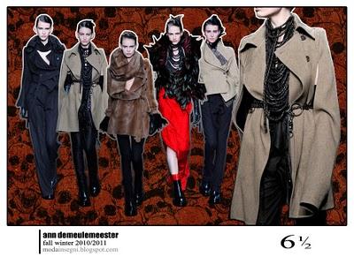 Le pagelle: ANN DEMEULEMEESTER FALL WINTER 2010 2011