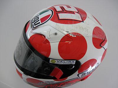 Agv Ti-Tech Wrecked Barbera Motegi 2008