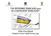 “50 pittori toscani per 50 cantanti toscani” a cura di Filippo Lotti