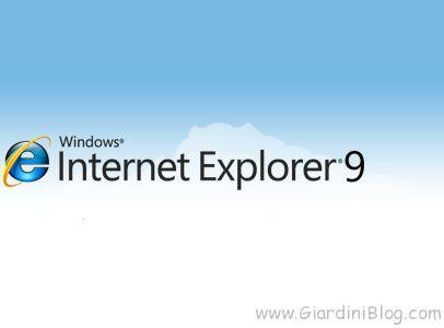 internet explorer 9