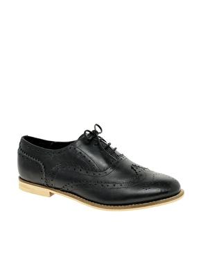 Image 1 of ASOS MARKY Leather Traditional Brogues