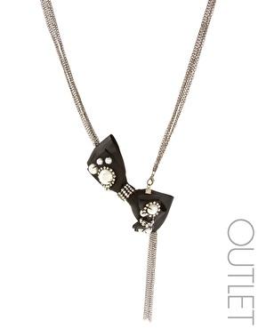 Image 1 of Adele Marie Bow Necklace