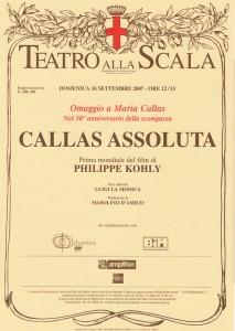 Callas Assoluta Scala 2007