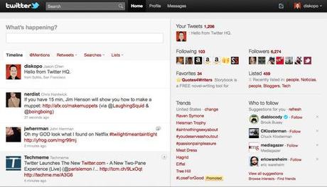 Twitter: in arrivo la nuova interfaccia!