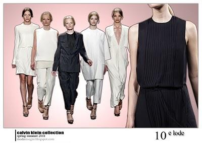 Le pagelle: CALVIN KLEIN COLLECTION SPRING SUMMER 2011 (+ VIDEO)