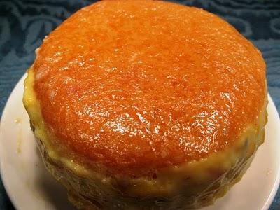 Zuccotto alla crema pasticcera  e pesche