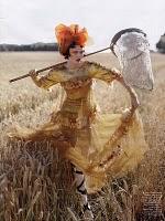 WHERE TROUBLES MELT LIKE LEMON DROPS... W Magazine October 2010 by Tim Walker with Karlie Kloss