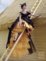 WHERE TROUBLES MELT LIKE LEMON DROPS... W Magazine October 2010 by Tim Walker with Karlie Kloss