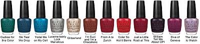 OPI Swiss Collection