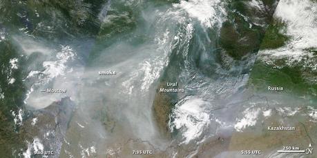 Fire and Smoke in Western Russia - NASA - Flickr