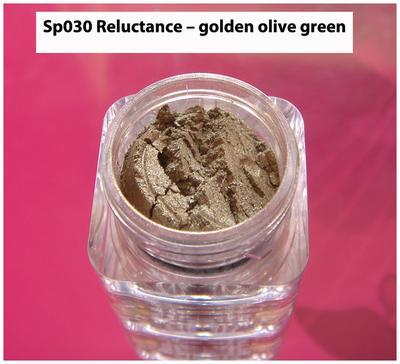 Sp030 Reluctance - golden olive green