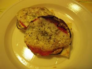 Bruschette con melanzane