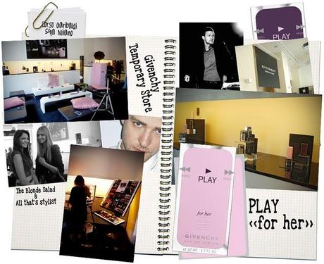 Incontro con Givenchy a Milano - Play for her