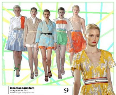 Le pagelle: JONATHAN SAUNDERS SPRING SUMMER 2011