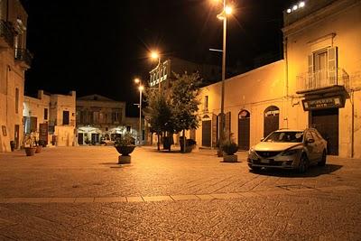 notte di vento sui Sassi di Matera