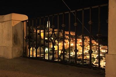 notte di vento sui Sassi di Matera