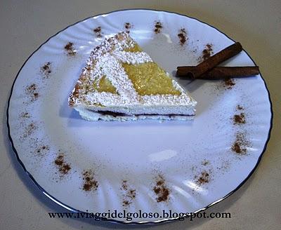 TORTA DI RICOTTA CANNELLA E MARMELLATA