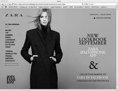 ZARA SHOP ON LINE!