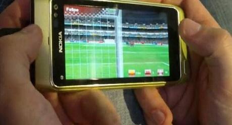 nokia n8 real fotboll