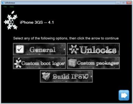 Jailbreak iOS 4.1 tramite Sn0wbreeze iPhone 3GS