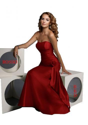 Abito da sposa rosso LOVE