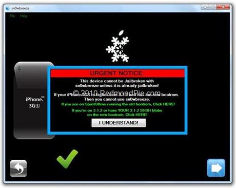 Sn0wbreeze 2.0.1 - Jailbreak iOS 4.1 su Windows