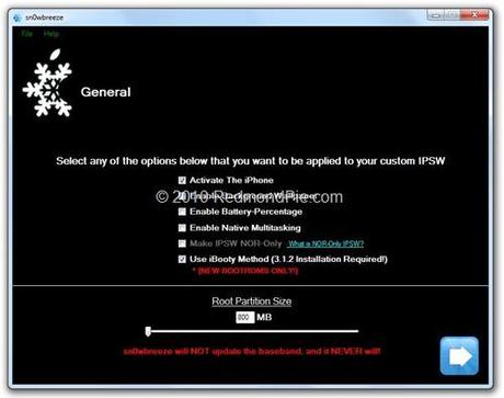 Sn0wbreeze 2.0.1 - Jailbreak iOS 4.1 su Windows