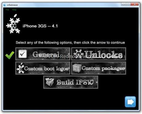 Sn0wbreeze 2.0.1 - Jailbreak iOS 4.1 su Windows