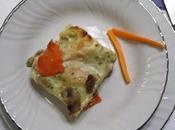 Lasagne forno funghi salmone