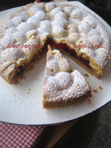 TORTA CHIUSA DI MELE E MORE di Dolcipensieri