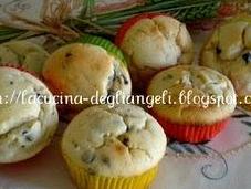 Muffin alla ricotta gocce cioccolato